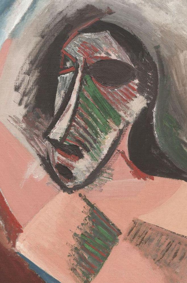 What is the message behind Les Demoiselles d'Avignon?