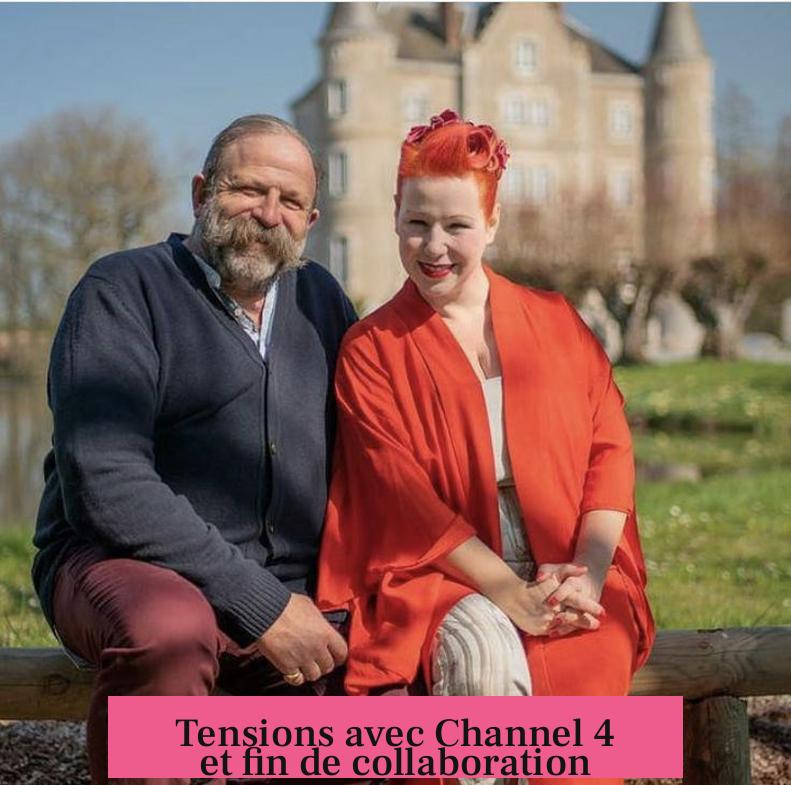 Tensions avec Channel 4 et fin de collaboration