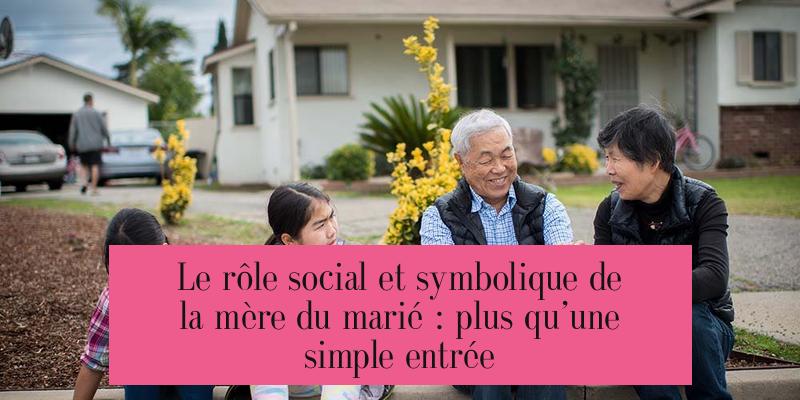 Le rôle social et symbolique de la mère du marié : plus qu’une simple entrée