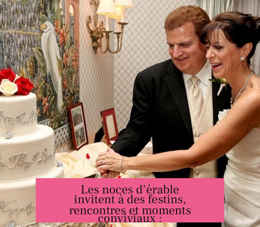 Les noces d’érable invitent à des festins, rencontres et moments conviviaux :