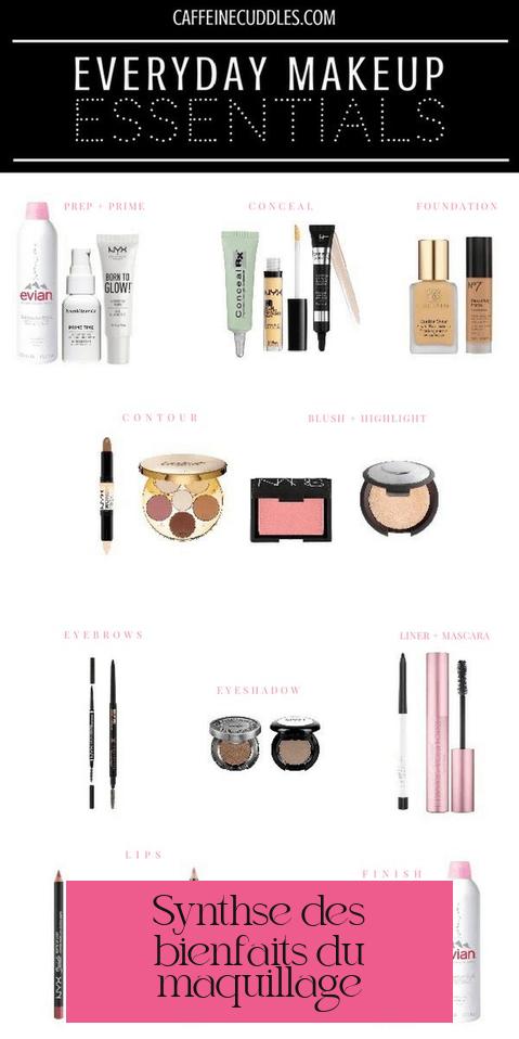Synthèse des bienfaits du maquillage