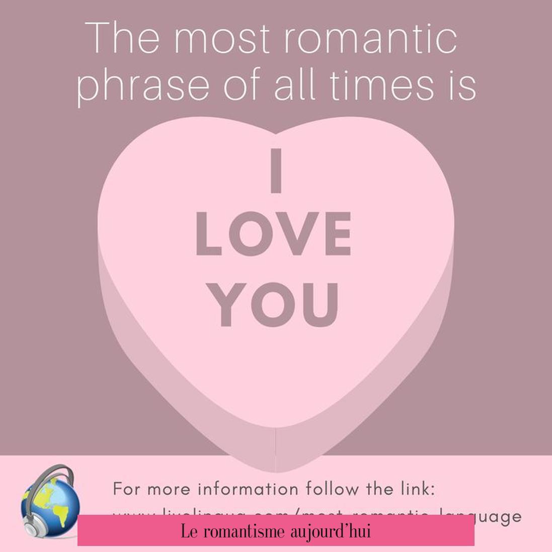 Le romantisme aujourd’hui