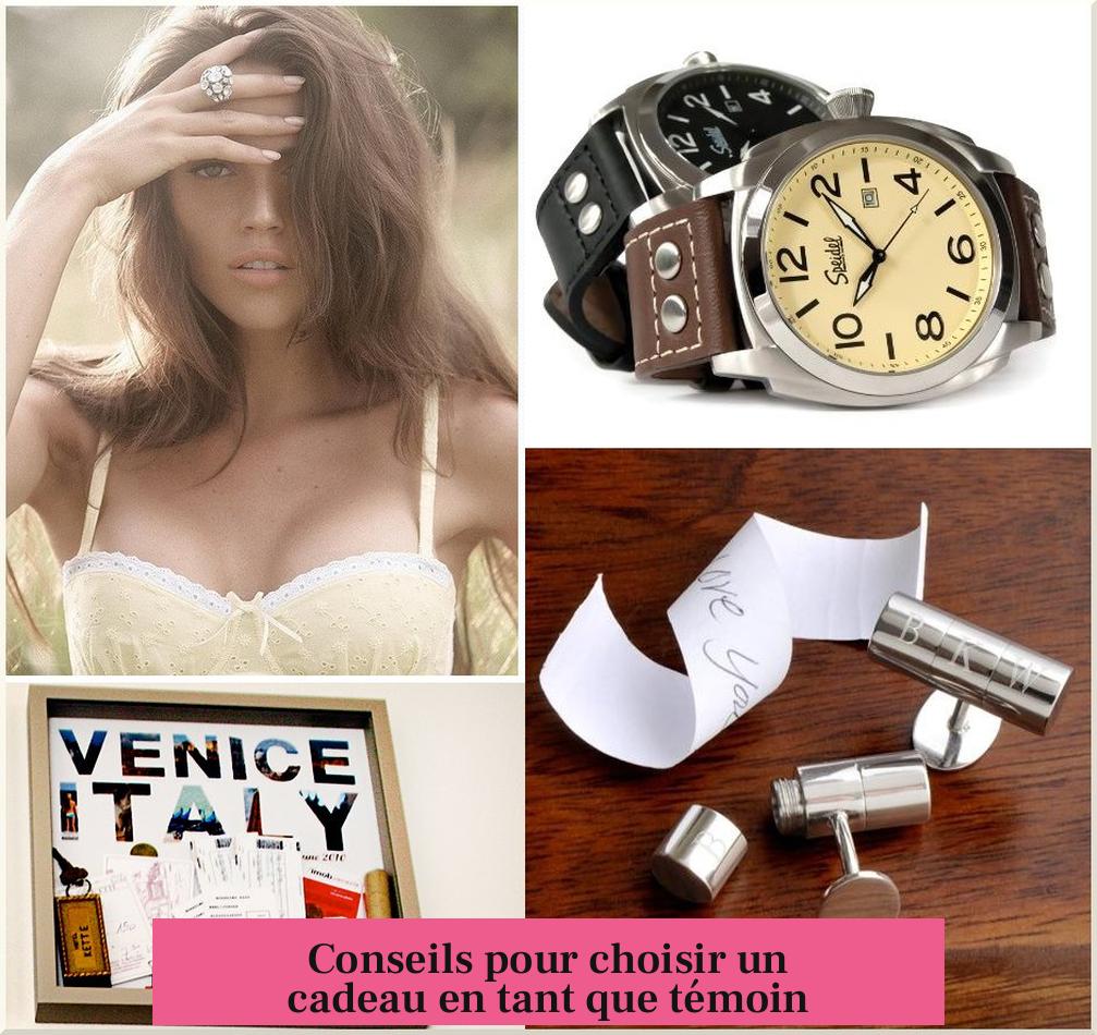 Conseils pour choisir un cadeau en tant que témoin