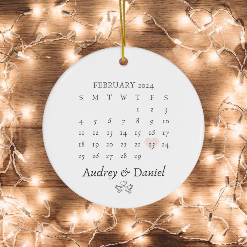Quel est le calendrier des anniversaires de mariage ?
