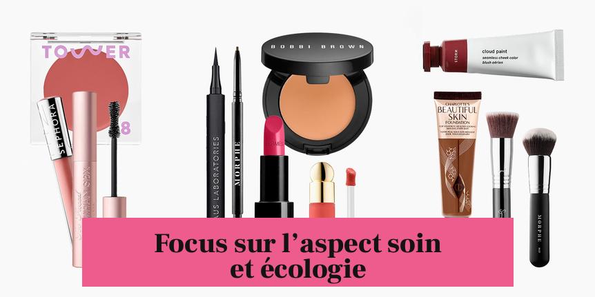 Focus sur l’aspect soin et écologie