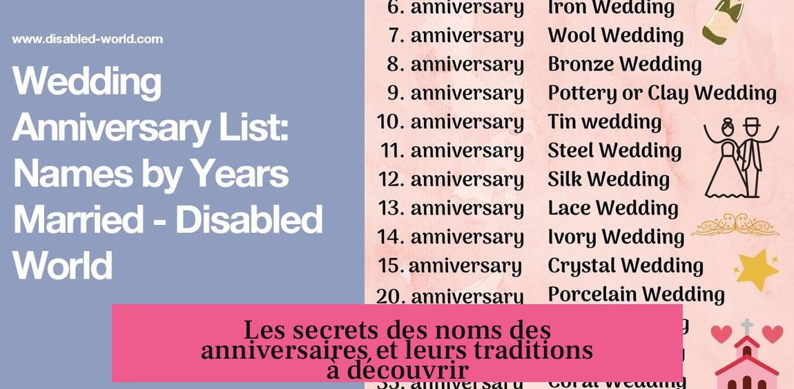 Les secrets des noms des anniversaires et leurs traditions à découvrir