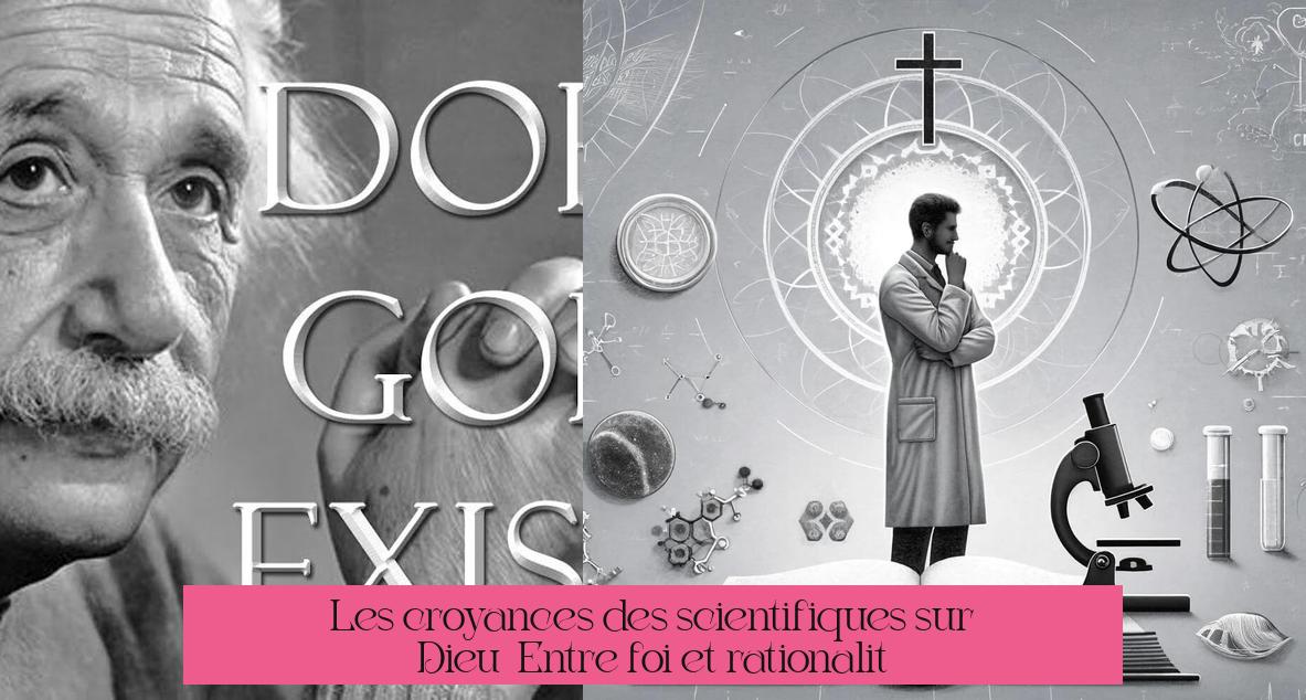 Les croyances des scientifiques sur Dieu : Entre foi et rationalité