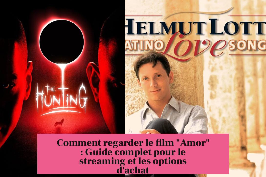 Comment regarder le film "Amor" : Guide complet pour le streaming et les options d'achat