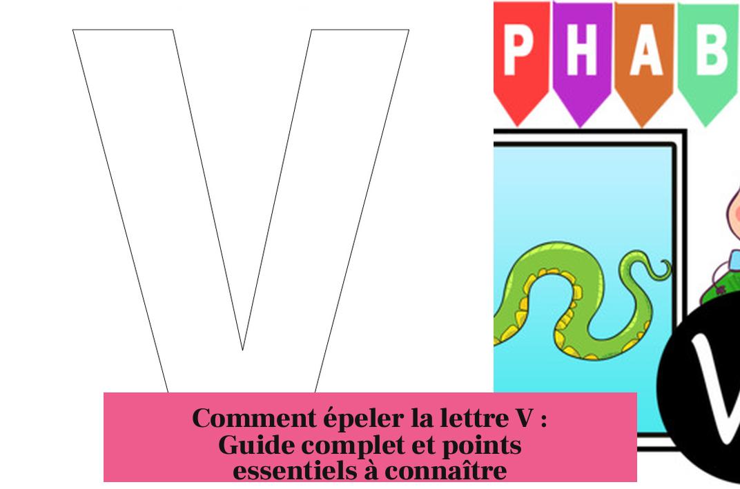 Comment épeler la lettre V : Guide complet et points essentiels à connaître