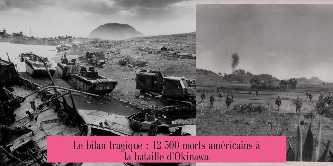 Le bilan tragique : 12 500 morts américains à la bataille d'Okinawa