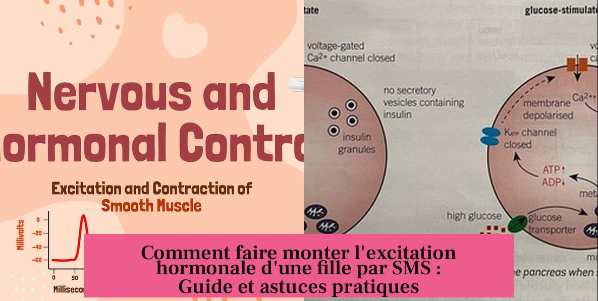 Comment faire monter l'excitation hormonale d'une fille par SMS : Guide et astuces pratiques