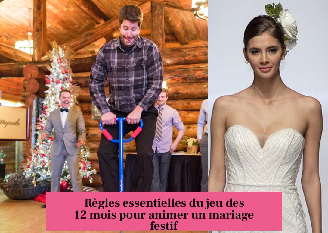Règles essentielles du jeu des 12 mois pour animer un mariage festif