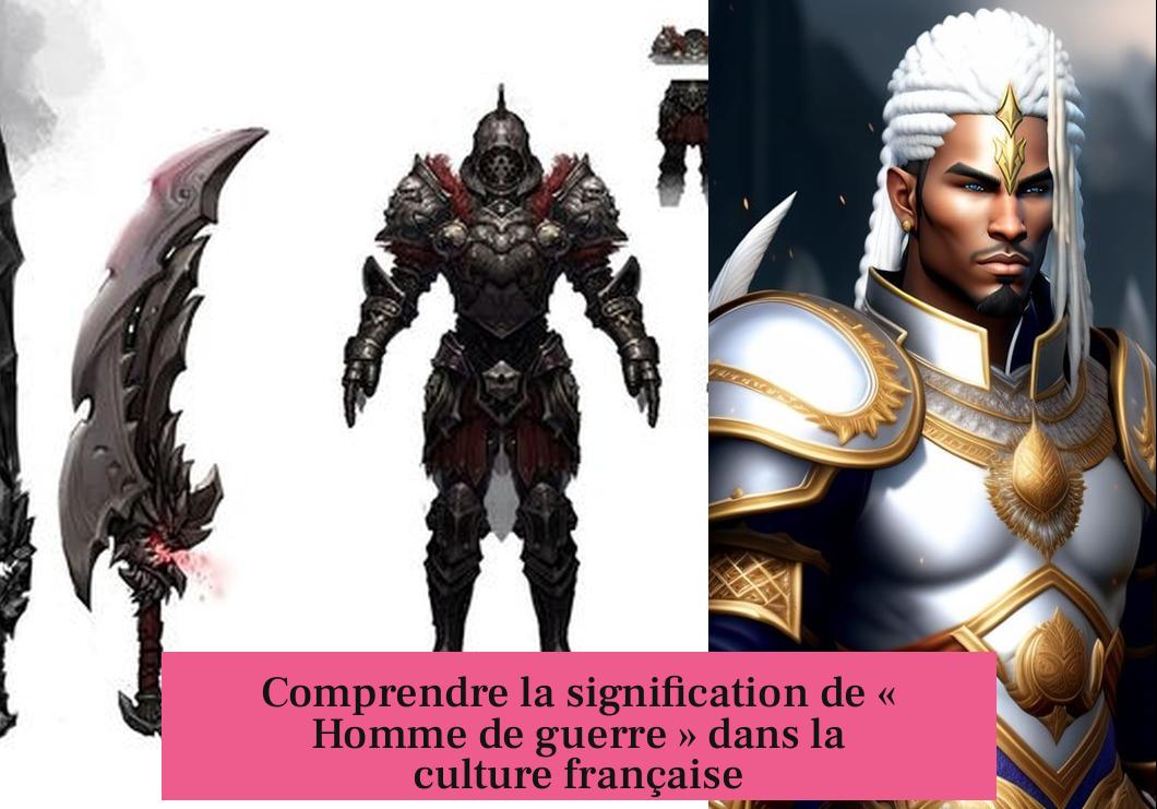 Comprendre la signification de « Homme de guerre » dans la culture française
