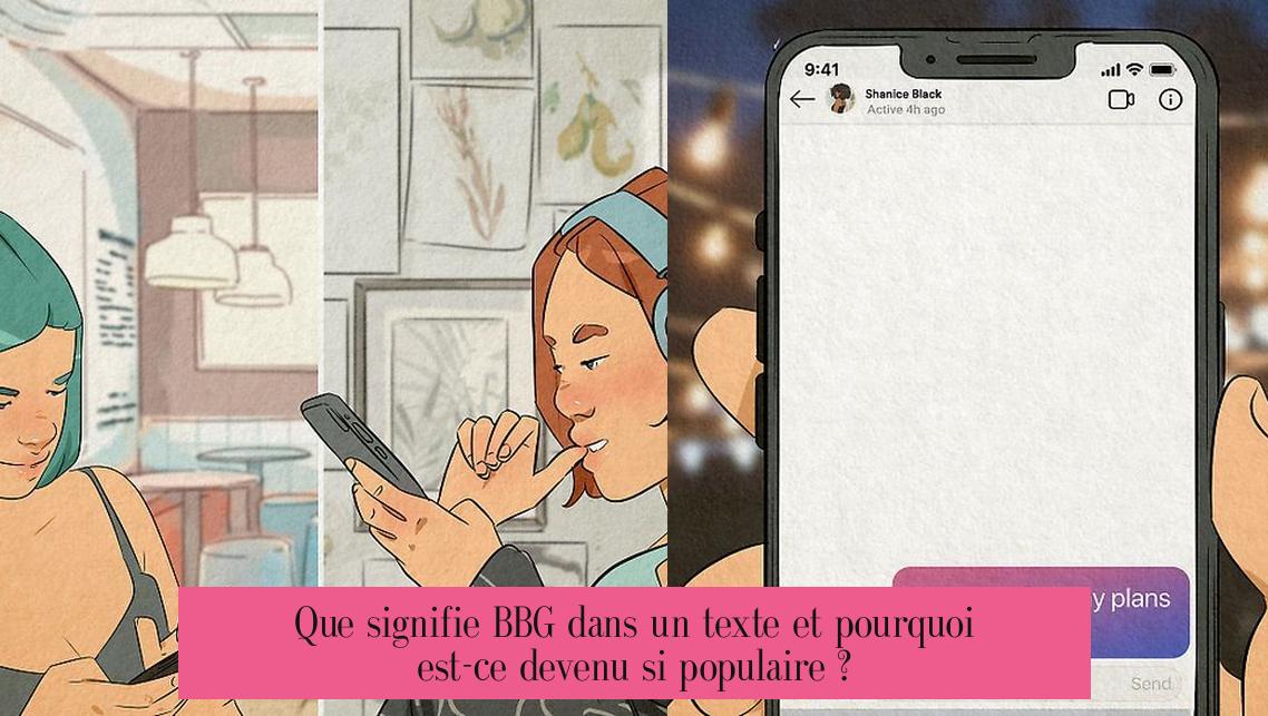 Que signifie BBG dans un texte et pourquoi est-ce devenu si populaire ?