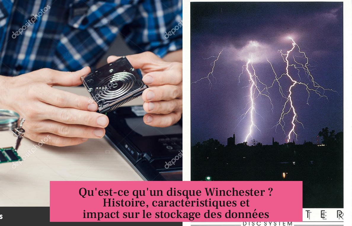 Qu'est-ce qu'un disque Winchester ? Histoire, caractéristiques et impact sur le stockage des données