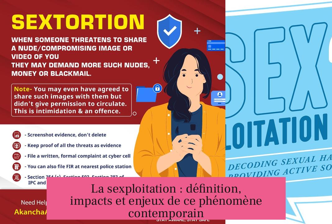 La sexploitation : définition, impacts et enjeux de ce phénomène contemporain