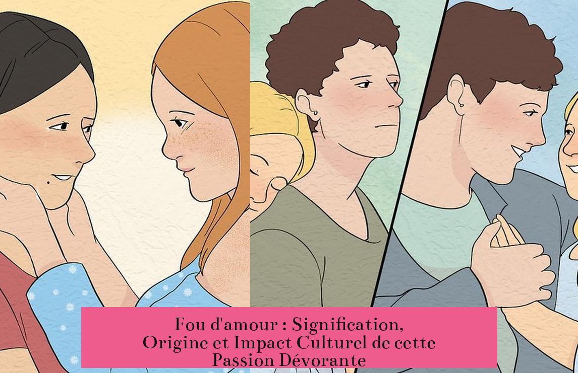 Fou d'amour : Signification, Origine et Impact Culturel de cette Passion Dévorante