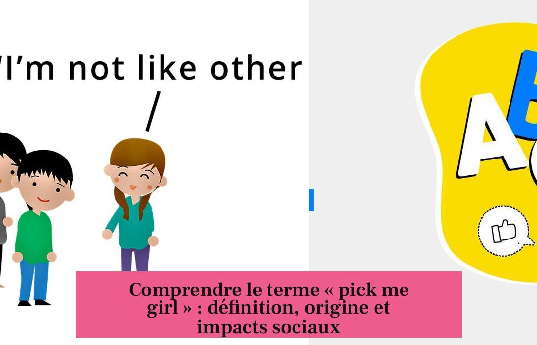 Comprendre le terme « pick me girl » : définition, origine et impacts sociaux