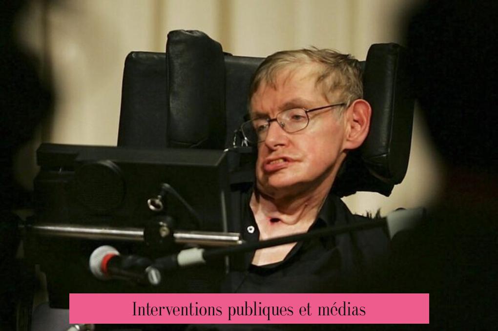 Interventions publiques et médias
