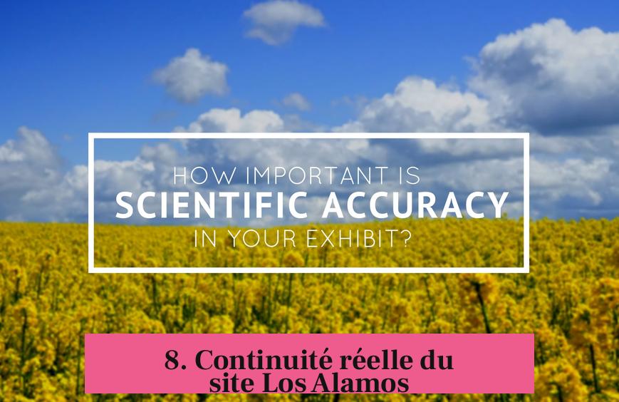 8. Continuité réelle du site Los Alamos