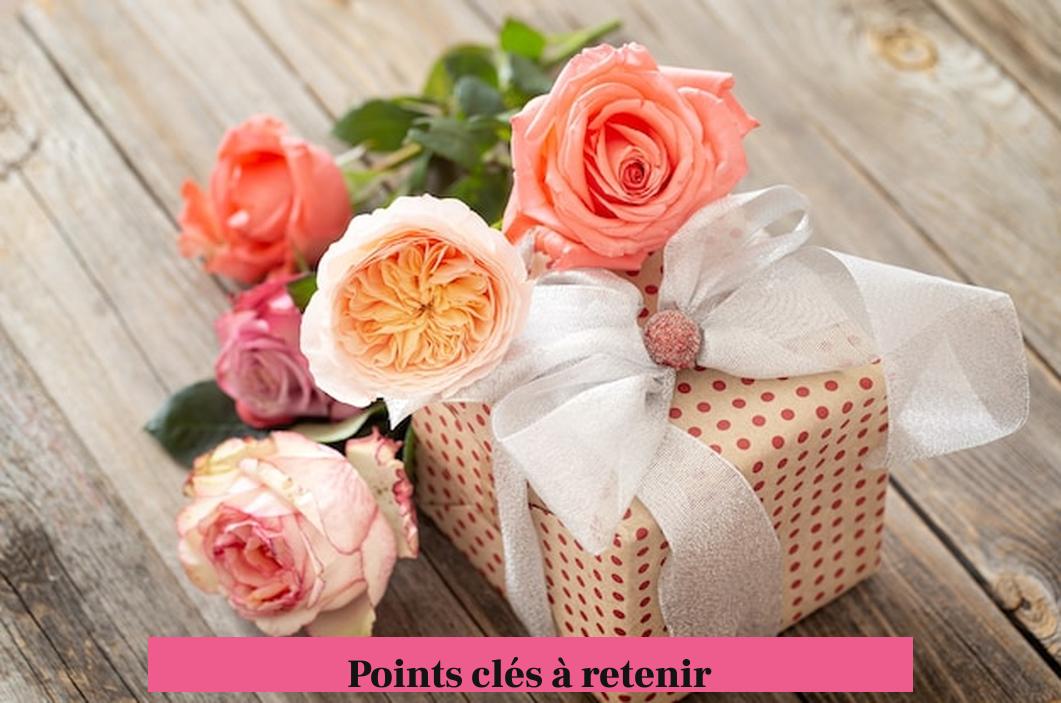Points clés à retenir