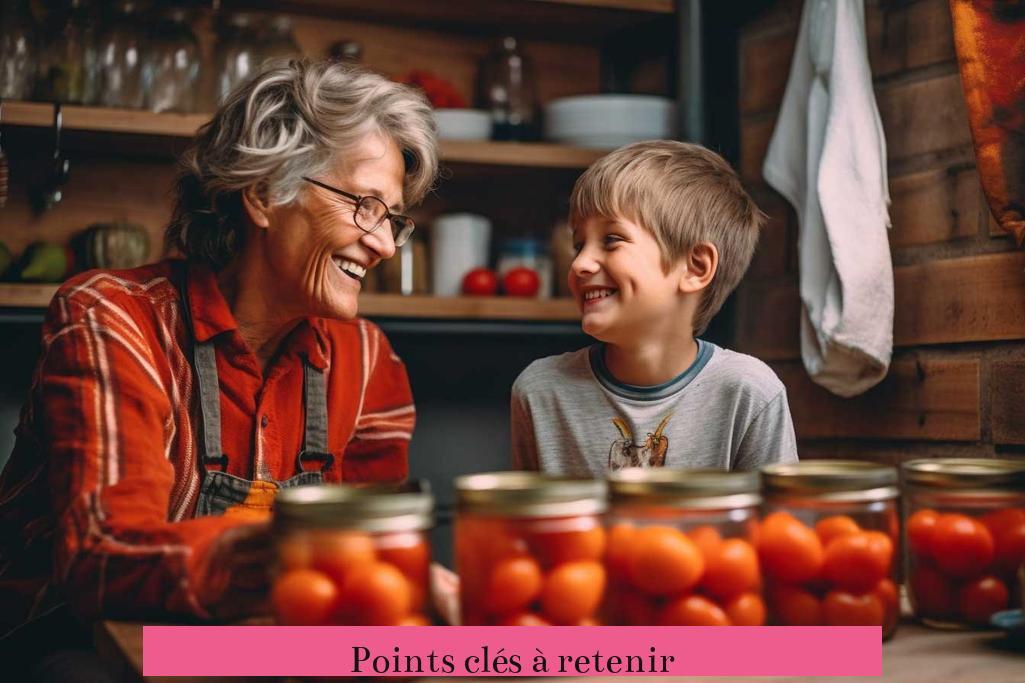 Points clés à retenir