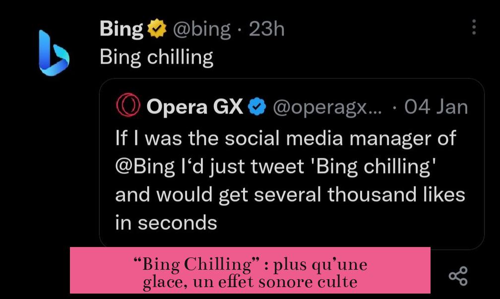 “Bing Chilling” : plus qu’une glace, un effet sonore culte