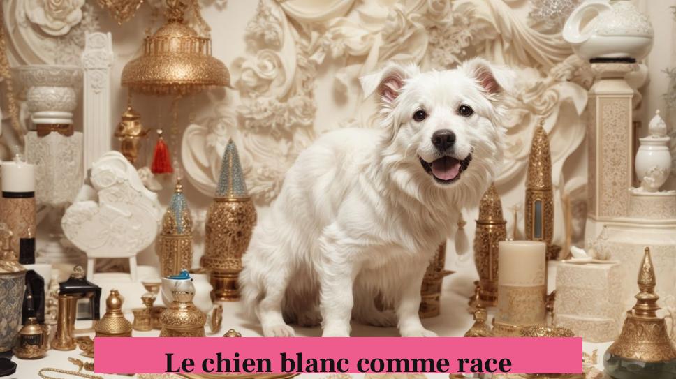 Le chien blanc comme race