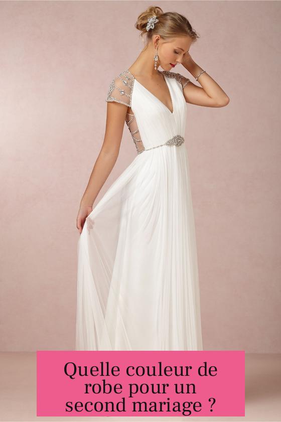Quelle couleur de robe pour un second mariage ?