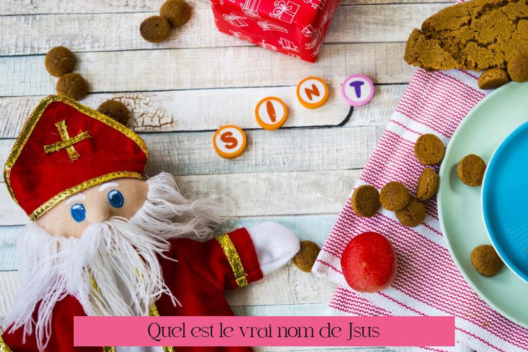 Quel est le vrai nom de Jésus?