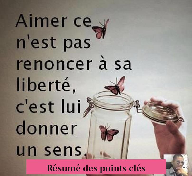 Résumé des points clés