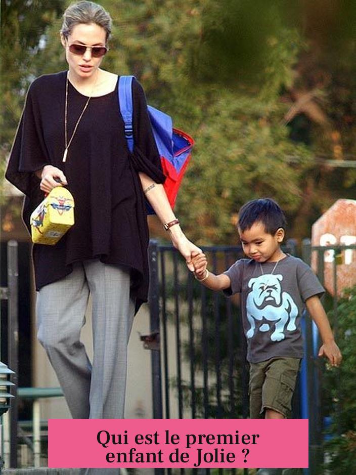 Qui est le premier enfant de Jolie ?