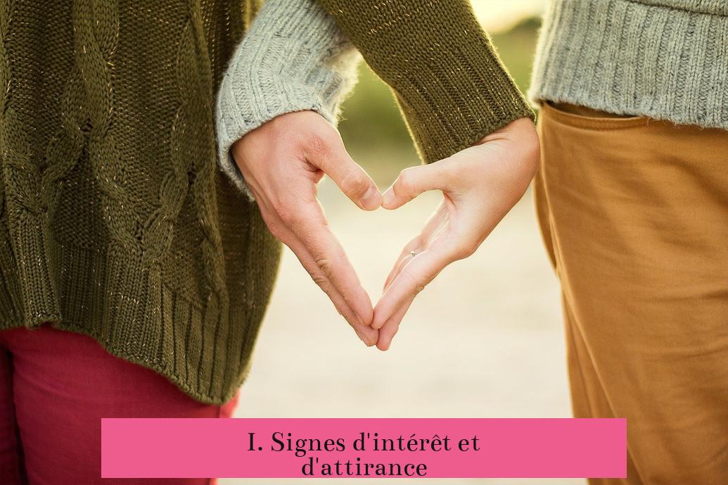 I. Signes d'intérêt et d'attirance