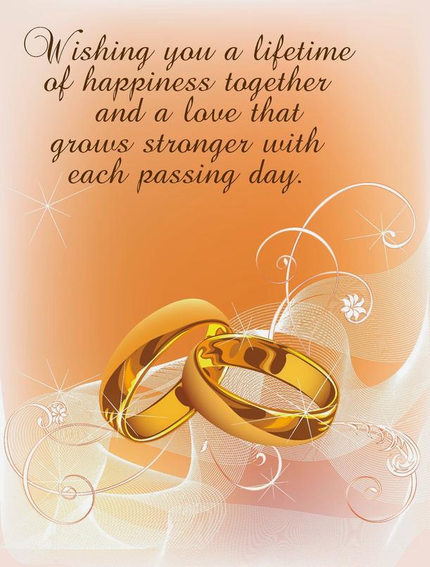 Tout simplement, on souhaite aux mariés beaucoup d'amour, de bonheur et une vie à deux remplie de joie et de complicité.Après tout, un mariage est bien plus qu’une belle cérémonie. C’est le début d’une aventure partagée, où les vœux ne sont pas de simples mots, mais des promesses pour la vie.