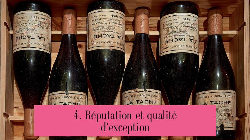 4. Réputation et qualité d'exception
