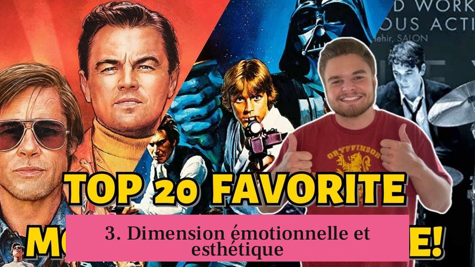 3. Dimension émotionnelle et esthétique