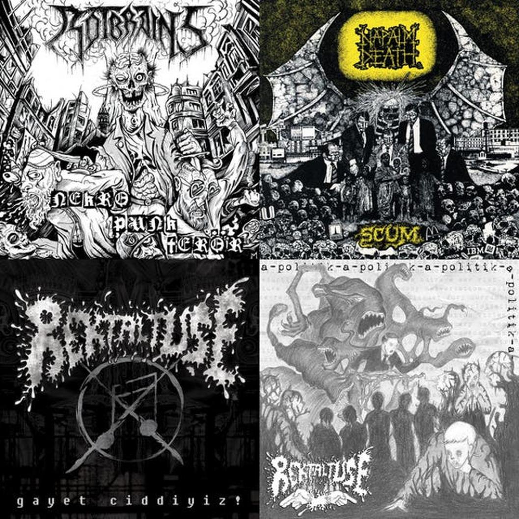 « You Suffer » : un concentré de grindcore extrait de l'album « Scum »