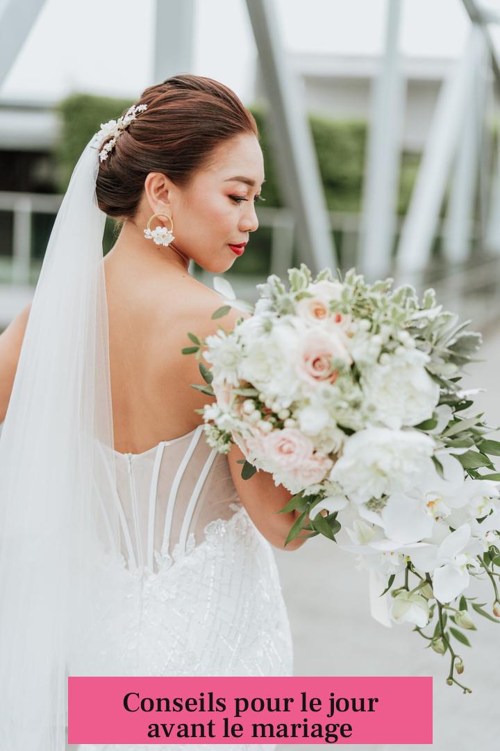 Conseils pour le jour avant le mariage
