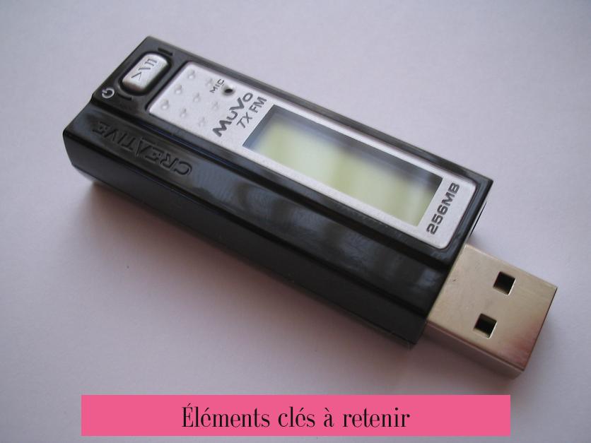 Éléments clés à retenir