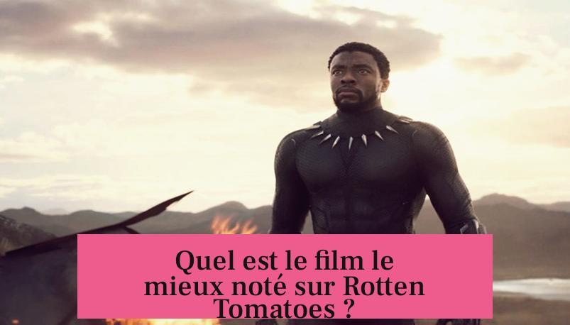 Quel est le film le mieux noté sur Rotten Tomatoes ?