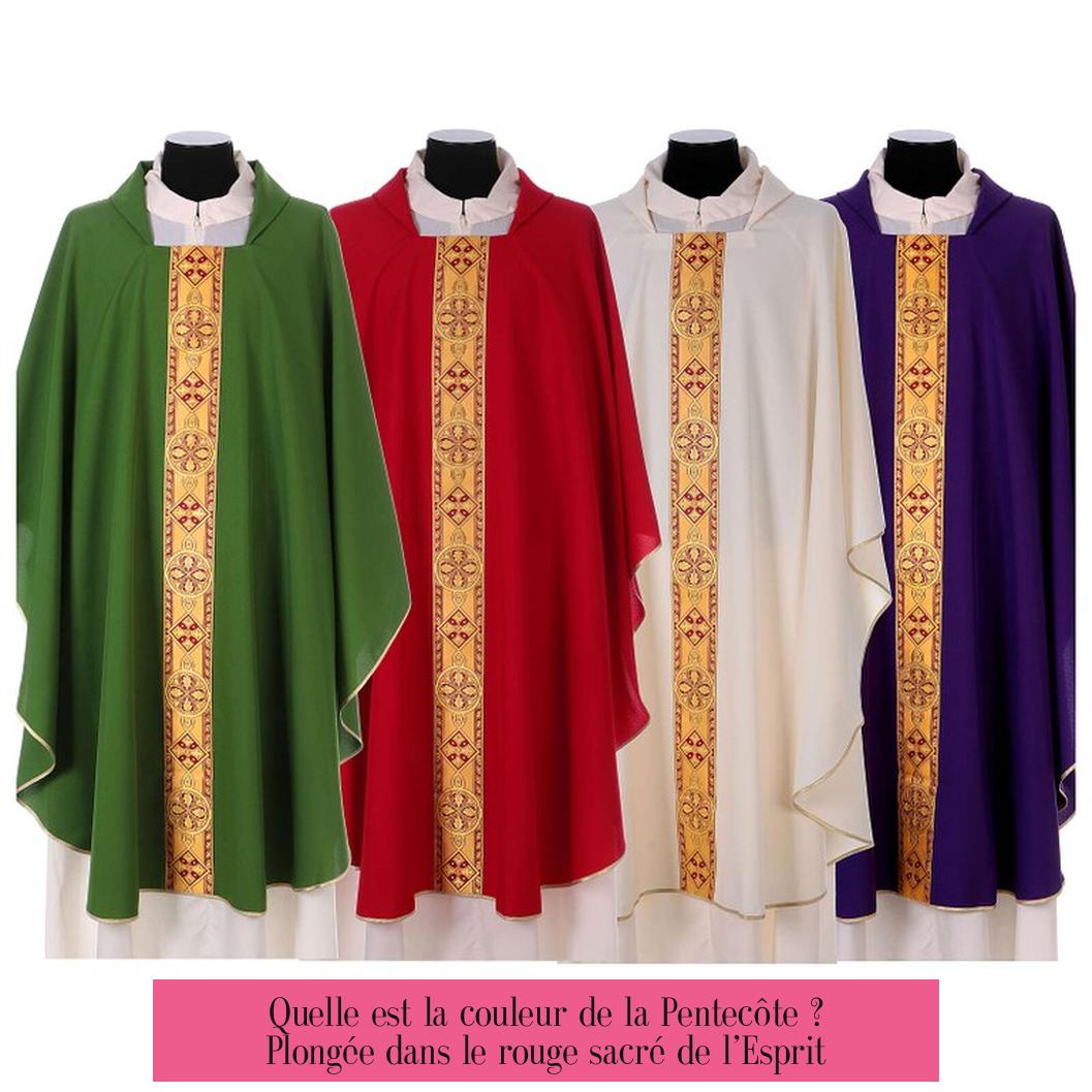 Quelle est la couleur de la Pentecôte ? Plongée dans le rouge sacré de l’Esprit
