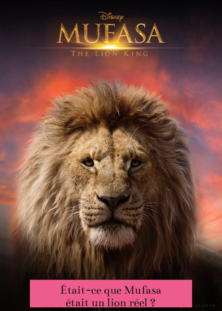 Était-ce que Mufasa était un lion réel ?