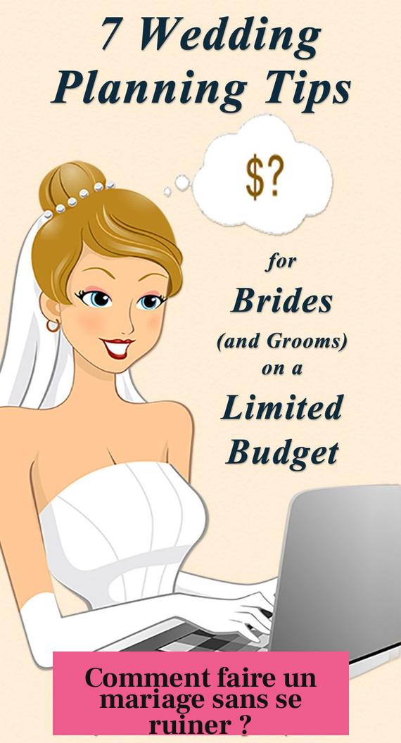 Comment faire un mariage sans se ruiner ?