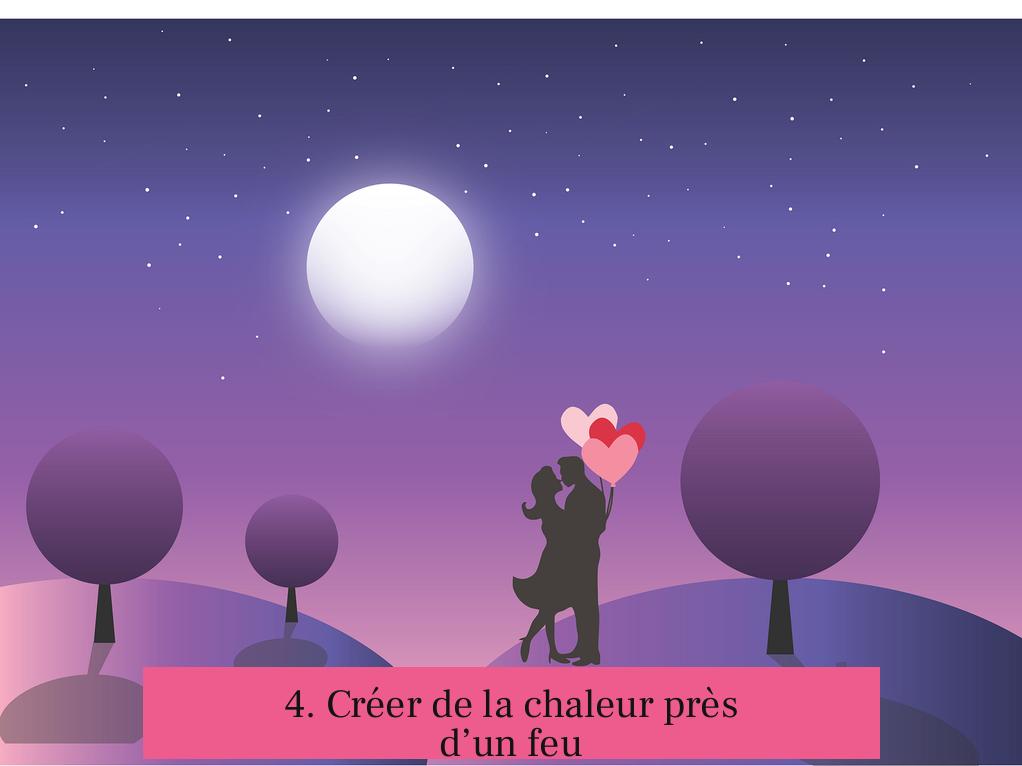 4. Créer de la chaleur près d’un feu