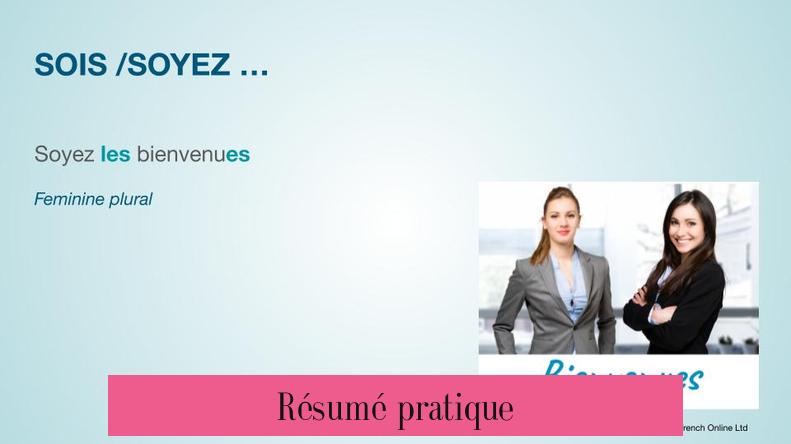 Résumé pratique