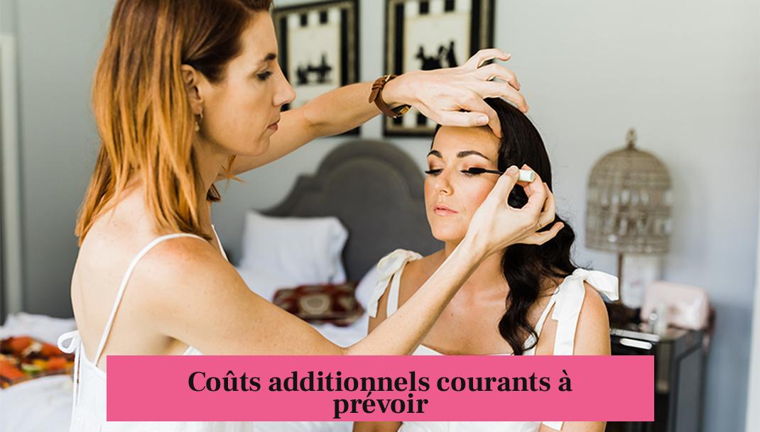 Coûts additionnels courants à prévoir