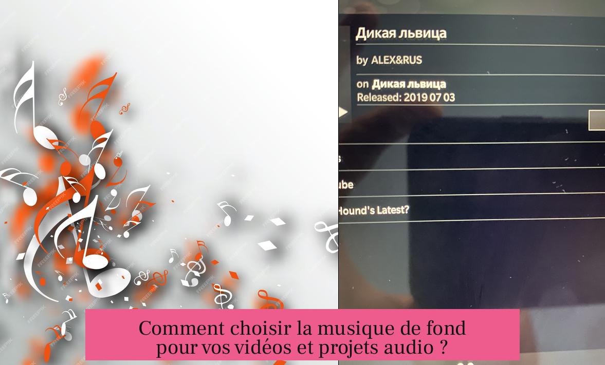 Comment choisir la musique de fond pour vos vidéos et projets audio ?