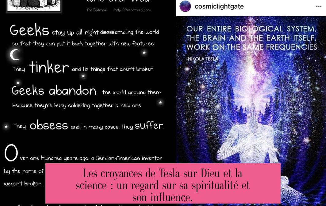Les croyances de Tesla sur Dieu et la science : un regard sur sa spiritualité et son influence.