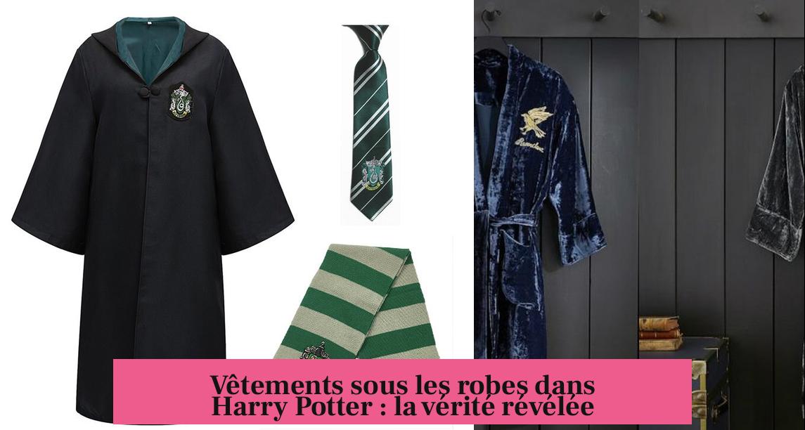 Vêtements sous les robes dans Harry Potter : la vérité révélée