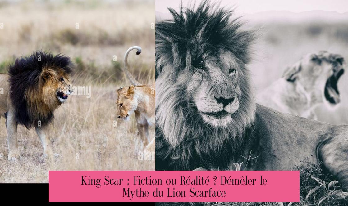 King Scar : Fiction ou Réalité ? Démêler le Mythe du Lion Scarface